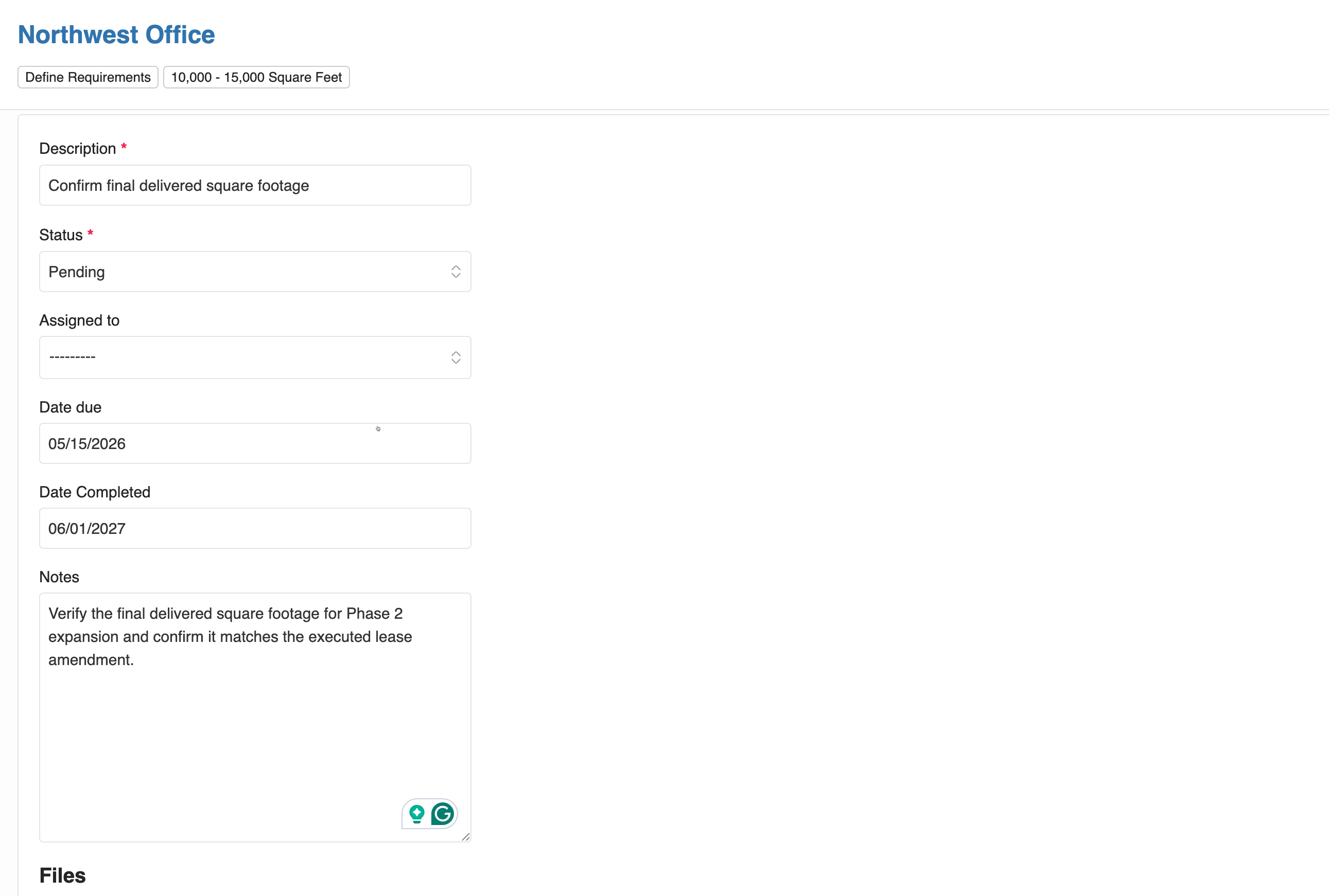 Tasks within a transaction